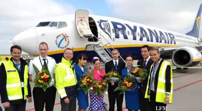 Erstflug Ryanairs vom FMO nach Malaga abgehoben