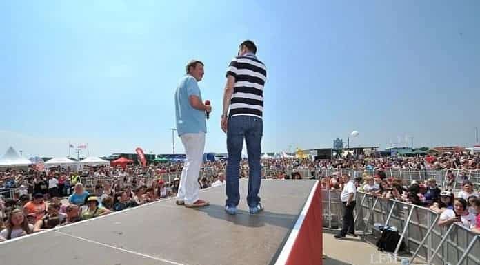 Fernsehprominenz am Köln Bonn Airport