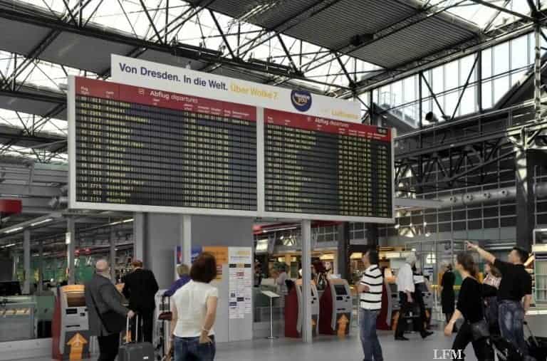 Leipzig/Halle und Dresden: Passagierentwicklung divers