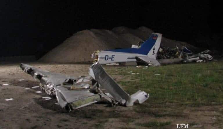 Cessna-Pilot verliert Kontrolle bei Nachtflug