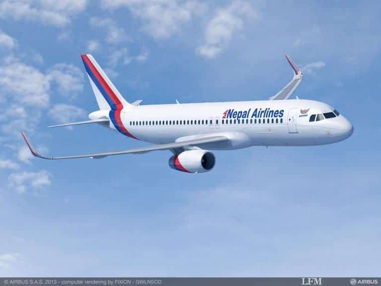 Nepal Airlines bestellt Airbus A320 mit Sharklets