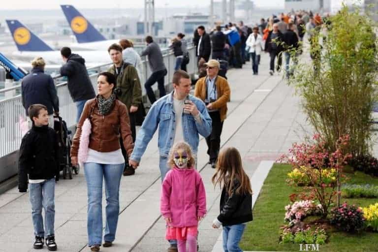 Jazz, Apfel & Eis für Besucher des Flughafen Frankfurt