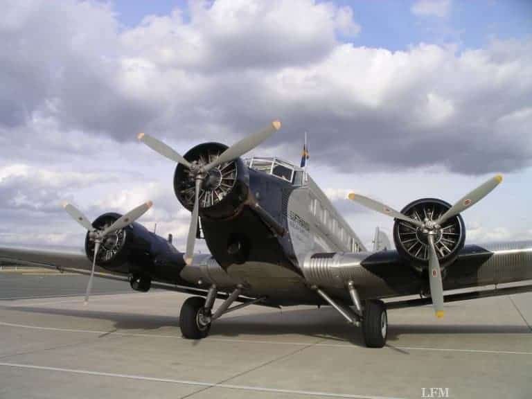 Oldtimer Junkers Ju 52 mit Rundflügen zu Gast in Stuttgart