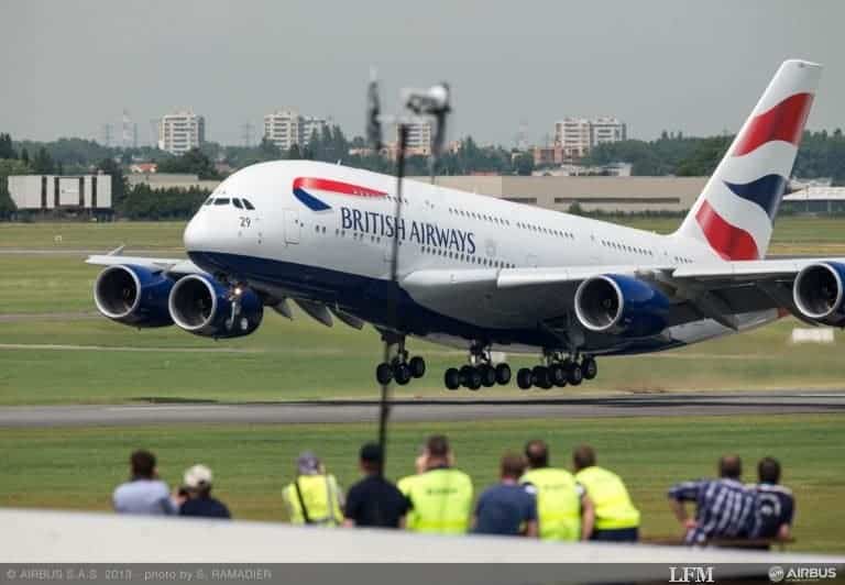 British Airways bekommt ihren ersten Airbus A380