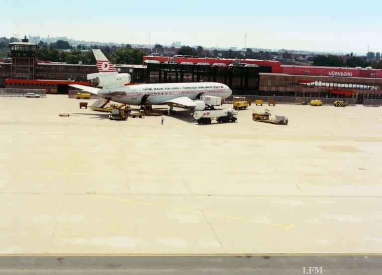 A330 der Turkish Airlines zum 40. Jubiläum in Nürnberg
