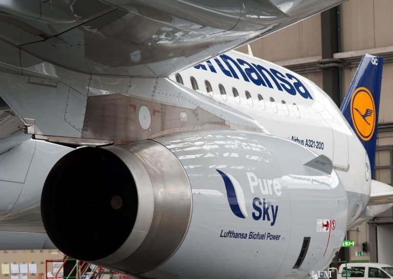 Lufthansa macht Fortschritte bei Treibstoffeffizienz