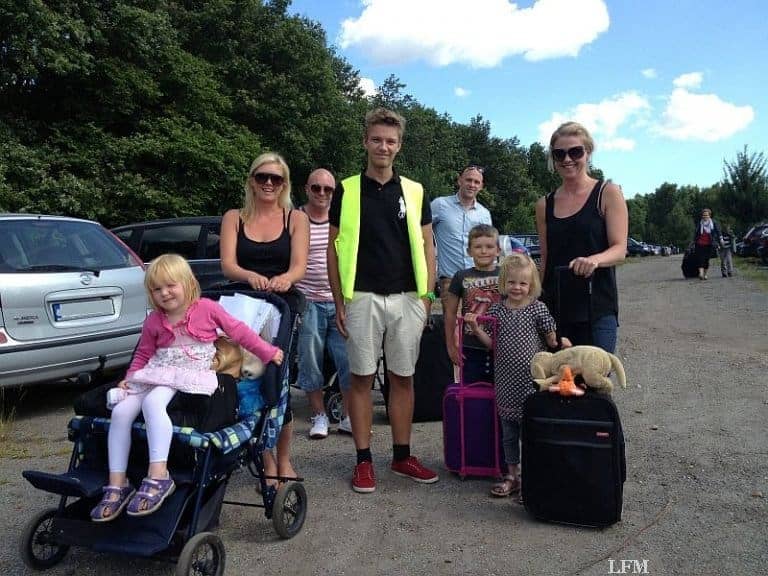 Volles Park-Haus am Lübeck Airport