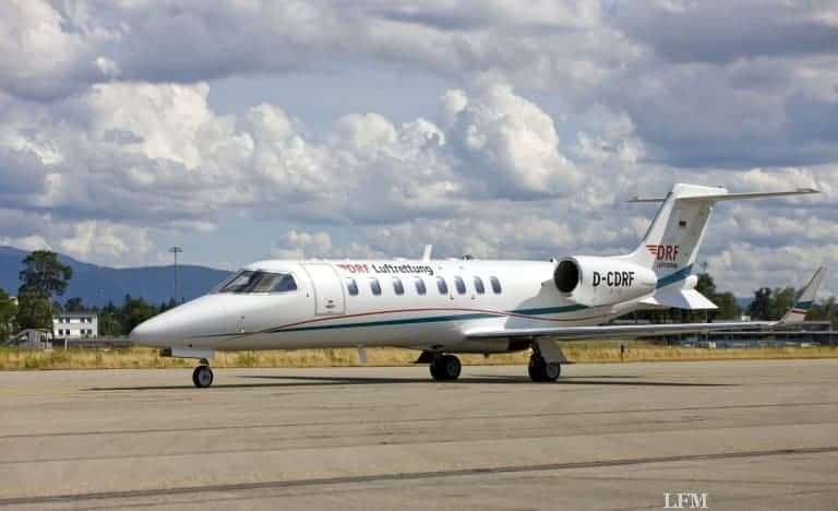 Learjet 45 für DRF Luftrettung in Dienst