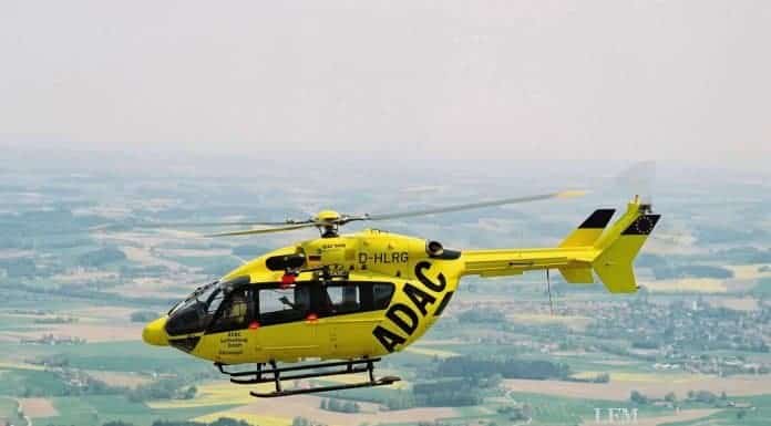 Rettungshubschrauber „Christoph 6“ feiert 40. Geburtstag