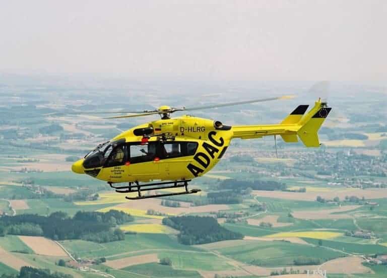 Rettungshubschrauber „Christoph 6“ feiert 40. Geburtstag