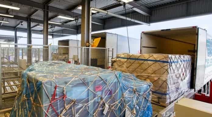 Automatische Frachtabfertigungsanlage am Fraport eingeweiht