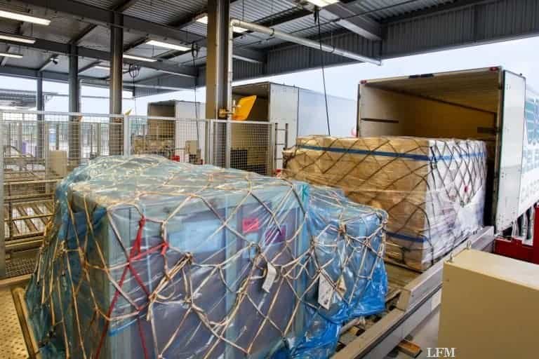 Automatische Frachtabfertigungsanlage am Fraport eingeweiht