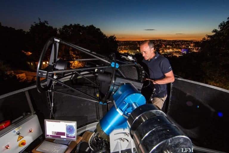 Weltraumschrott von Sternwarte aus detektiert