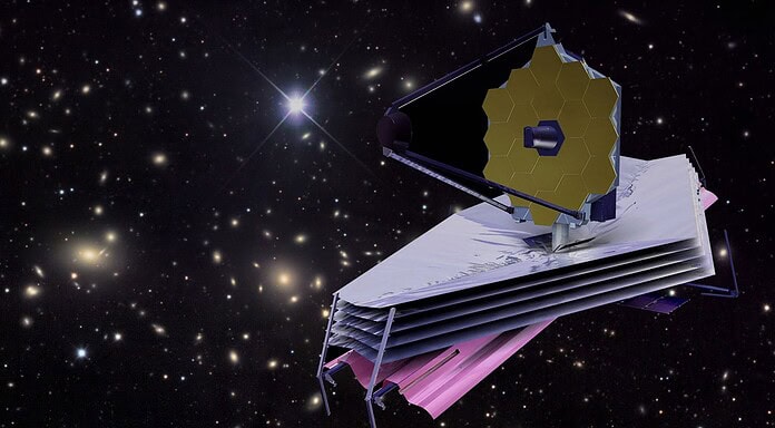 Astriums Übergabe von NIRSpec an die ESA