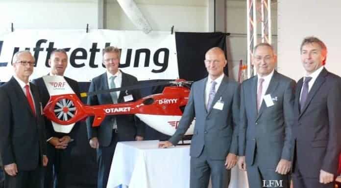 DRF-Rettungshubschrauber seit 20 Jahren in Freiburg