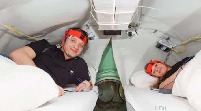 Pilotenschlaf auf Langstreckenflügen – Probanden in der Tauchkammer