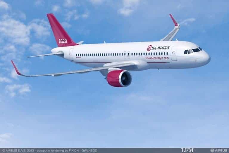 BOC Aviation mit weiterer Bestellung von 25 Airbus A320