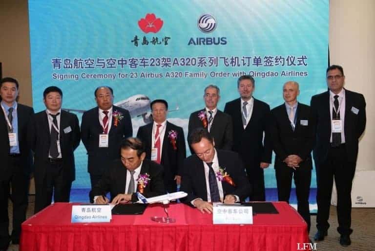 Neue Fluggesellschaft aus China kauft 23 A320-Flugzeuge