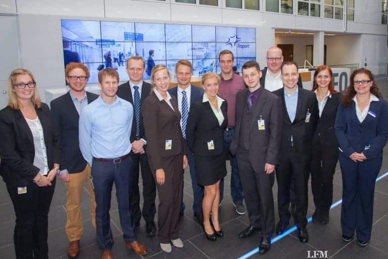 Trainees starten als zukünftige Fach- und Führungskräfte am Flughafen Frankfurt