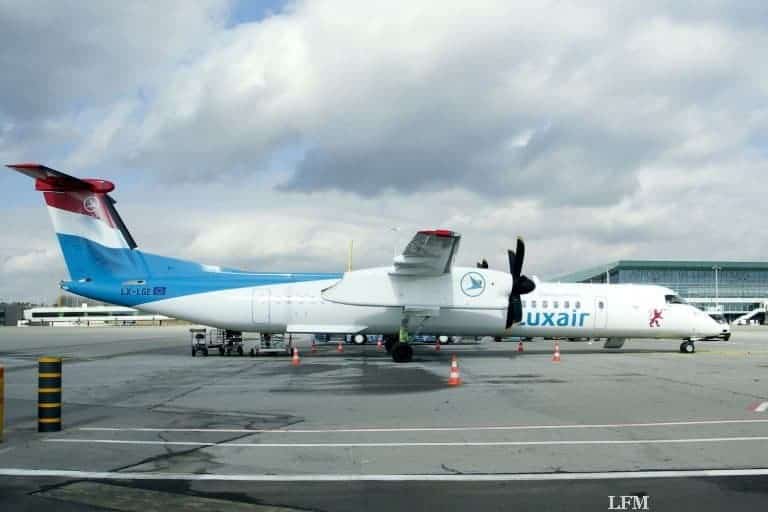 Bombardier Q400 NextGen für Luxair