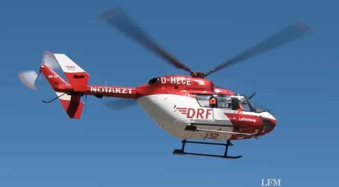 Windenrettung für Windkraftanlagen: DRF fliegt offshore