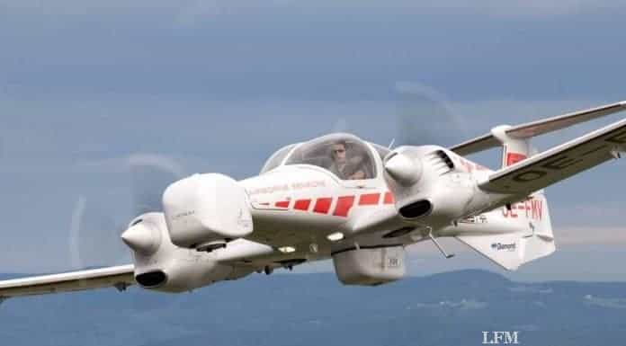 Laserscanning und Luftbilder in einem Flugzeug kombiniert