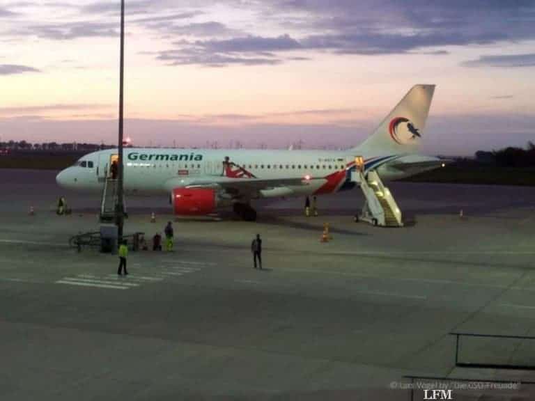 Reiseflieger am Magdeburg/Cochstedt startet nach Dubai