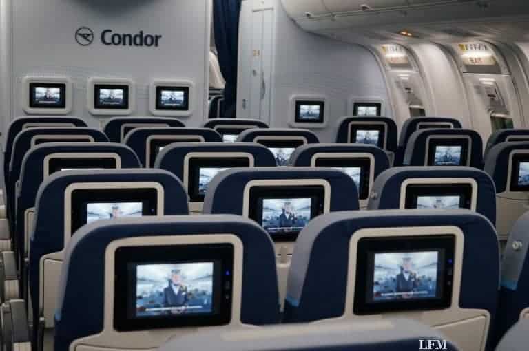 Condor: Erste Langstrecken-Boeing mit neuer Kabine