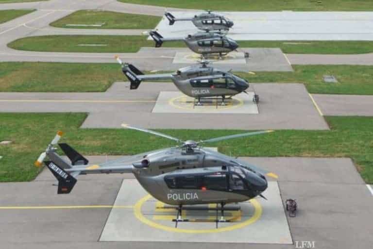 Eurocopter liefert EC145 für Polizei in Peru