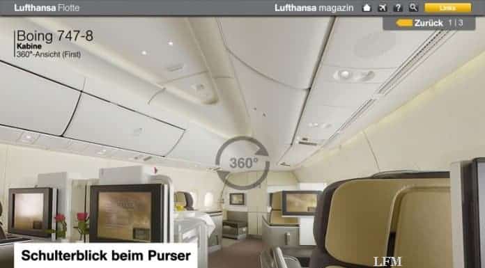 App für virtuellen Rundgang durch Lufthansa-Flotte