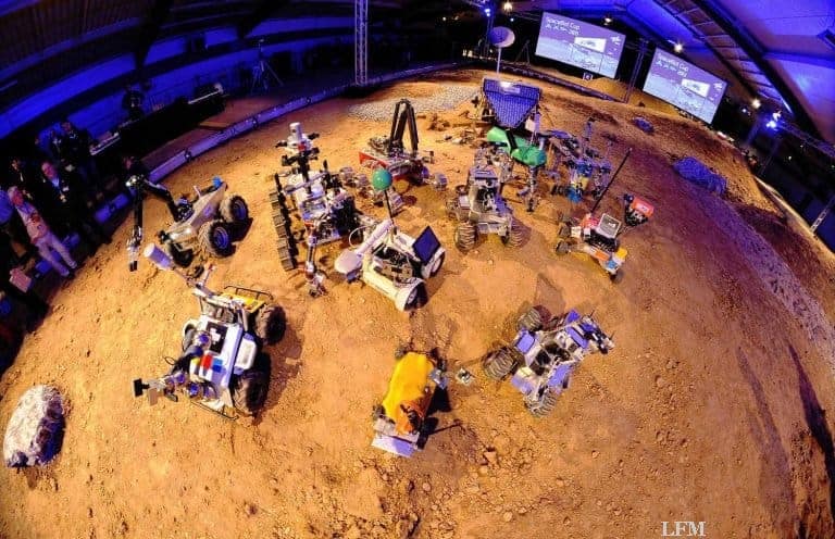 Weltraum-Roboter scheitern noch an DLR SpaceBot Cup-Herausforderungen