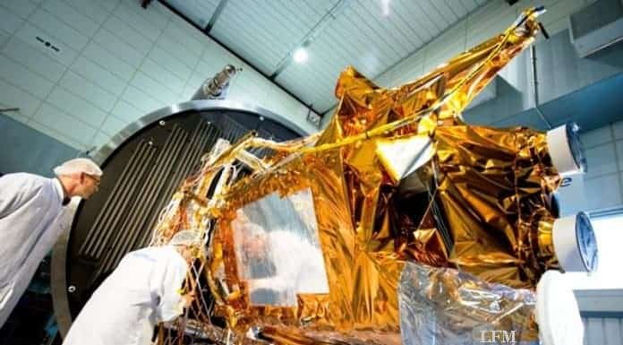 Satellit SPOT 6 für Copernicus-Erdbeobachtung
