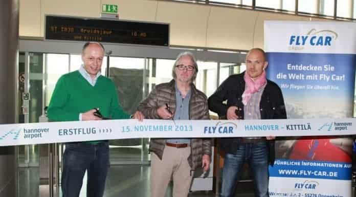 Testfahrzeuge für Finnisch Lappland fliegen direkt ab Hannover