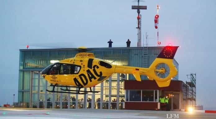 Rettungshubschrauber „Christoph 40“: Hangar auf Dach der Klinik