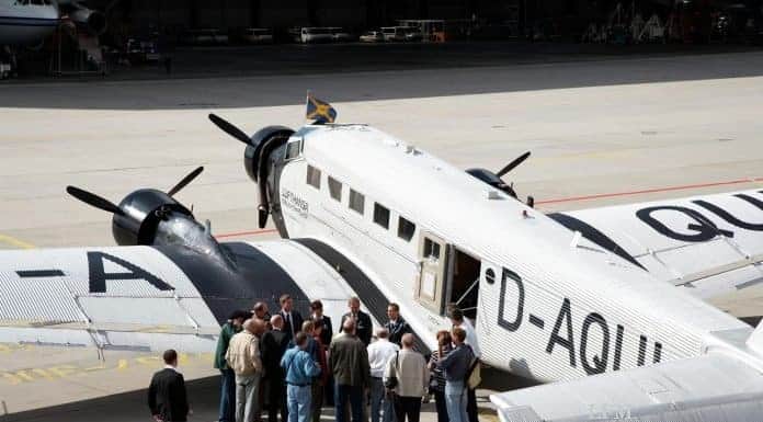 Junkers 52 mit 36 Stationen in Deutschland und Österreich 2014