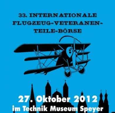 33. Internationale-Flugzeug-Teile-Börse in Speyer