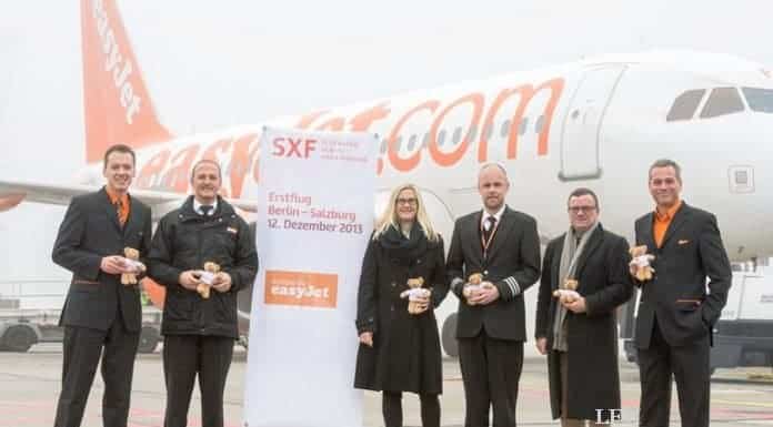 easyJet startet Route Berlin – Salzburg