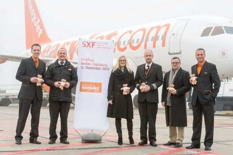 easyJet startet Route Berlin – Salzburg