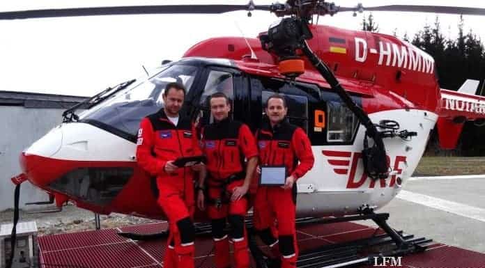 Tablet-PC bringt Rettungshubschrauber schneller zum Unfallort