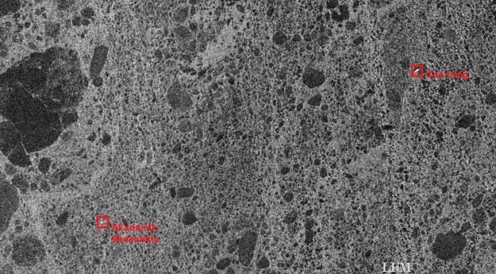 Eisbrecher eingeschlossen: Radarbilder zeigten Schiffe in Antarktis