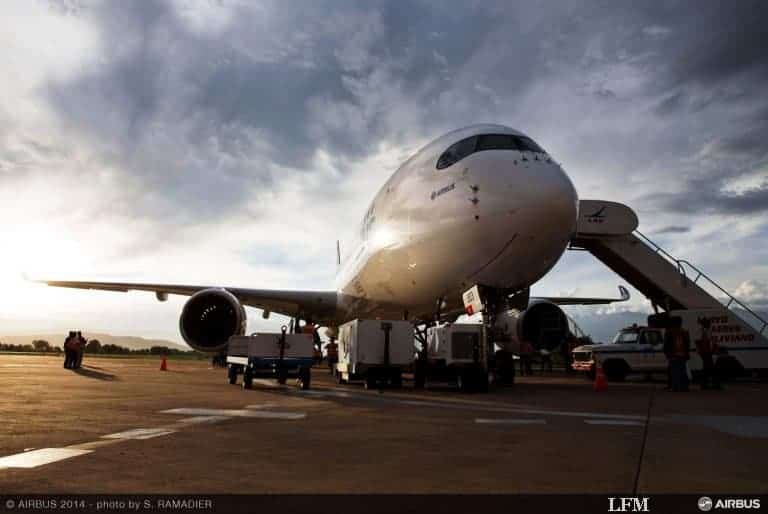 Airbus schickt A350 XWB zum Höhentest nach Bolivien