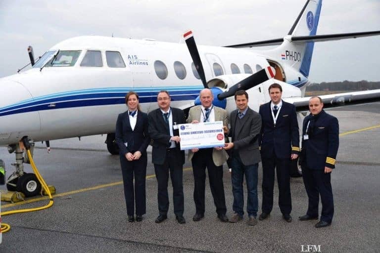 Erstflug vom FMO nach Zürich gestartet