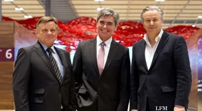 Siemens-Chef Joe Kaeser inspiziert Flughafen BER