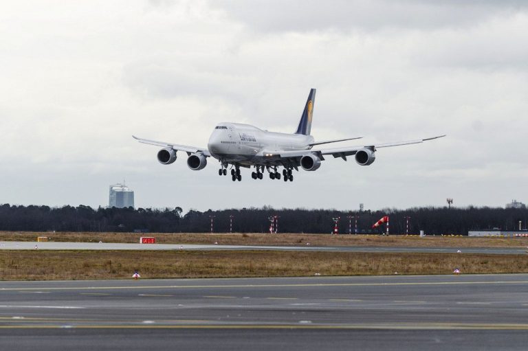 Boeing 747-8 treffen bei der Lufthansa ein