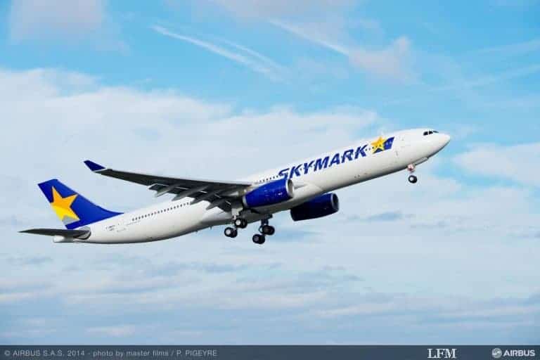 Airbus A330-300 bei Neukunden Skymark Airlines aus Japan