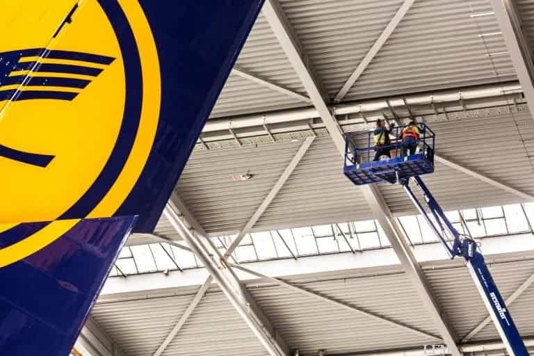 LED-Beleuchtung in A380-Halle spart Lufthansa 42 Prozent an Strom