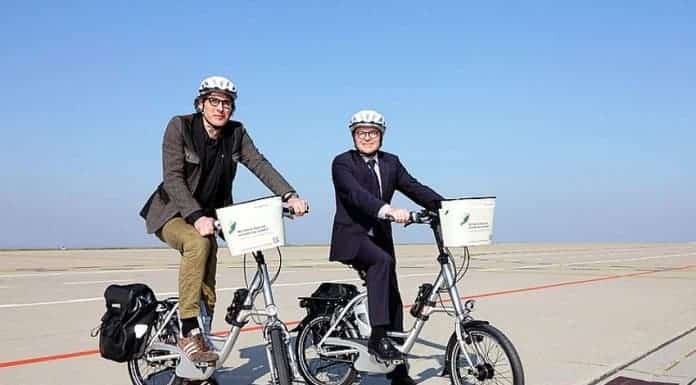Elektroräder für Fahrten auf Flughafengelände
