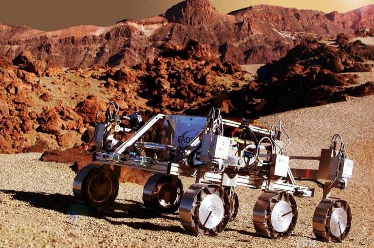 Testgelände für autonomes Fahren der ExoMars-Rover eröffnet