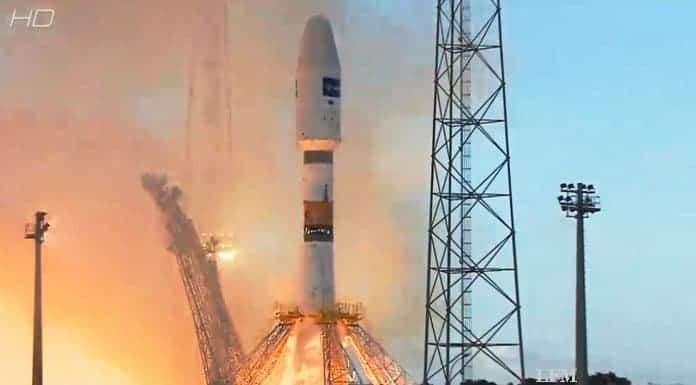 Sentinel-1A erfolgreich von Kourou aus ins All gestartet