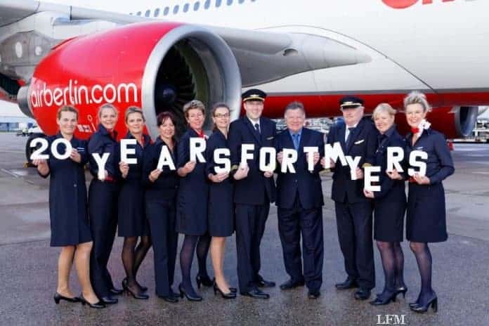 Airberlin Und Airport Dus Feiern Jahre Non Stop Nach Fort Myers